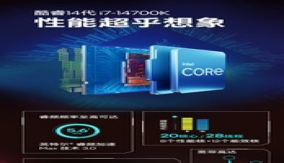 Intel酷睿i7 14700K济南飞度精品装机，英特尔i7